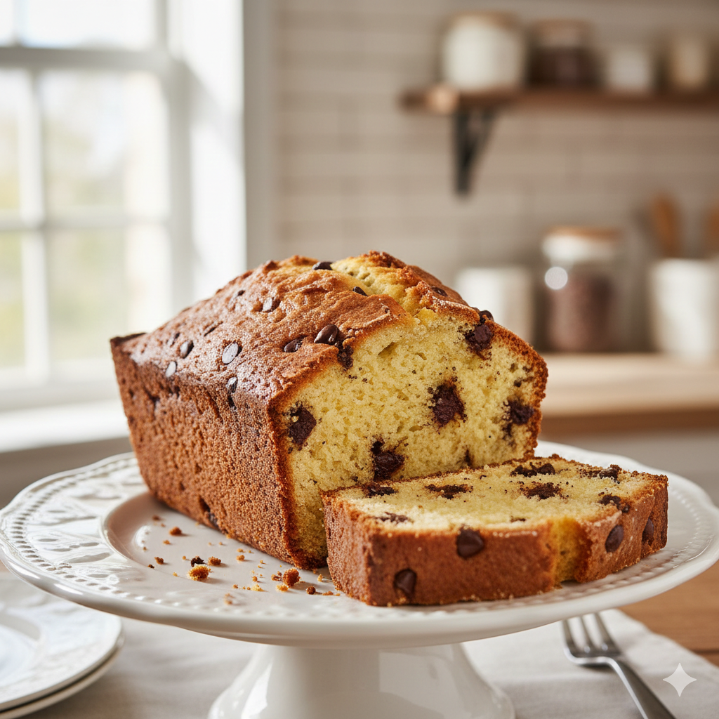 Chocolate Chip Butter Cake